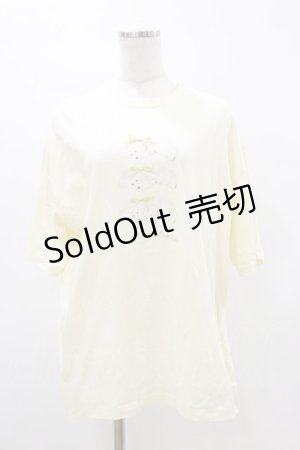 画像: merry jenny / neoki dog tee  イエロー H-26-03-20-027-LO-TO-KB-ZH