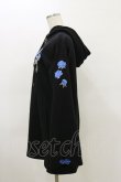 画像3: LISTEN FLAVOR / 麗しの薔薇チャイナパーカー  ブルーローズ H-26-03-20-033-PU-TO-KB-ZH (3)