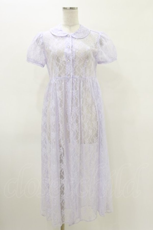 画像1: MILK / Babydollガウン  ラベンダーレース H-26-03-20-034-ML-OP-KB-ZH (1)