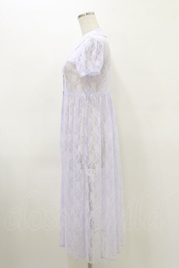 画像3: MILK / Babydollガウン  ラベンダーレース H-26-03-20-034-ML-OP-KB-ZH (3)