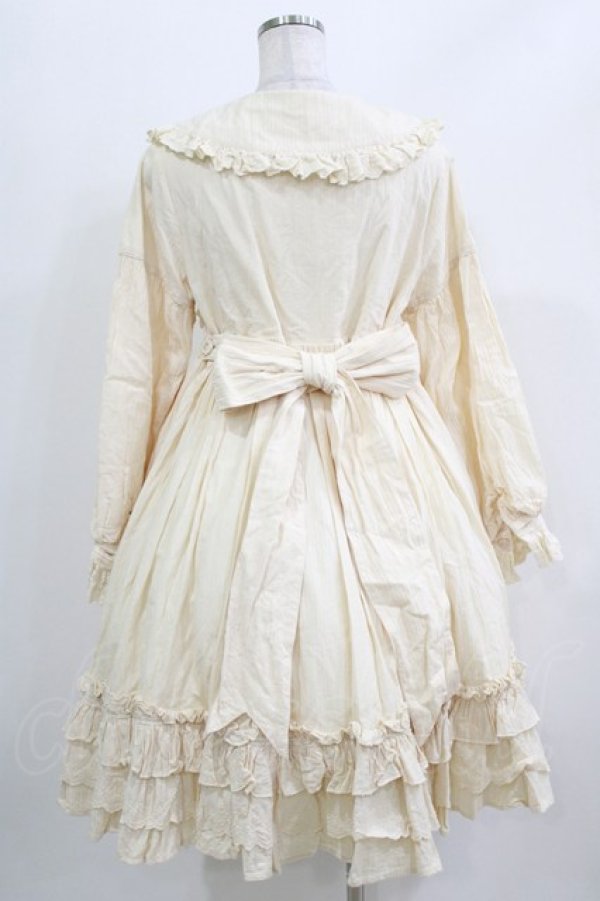 画像3: LegoHouse（海外ロリータブランド） / ヨーク切替ワンピース L 生成り H-26-03-21-003-PU-OP-NS-ZH (3)