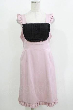 画像: DearMyLove / メイドライクジャンスカ LL ピンク/ブラック H-26-03-21-027-EL-OP-NS-ZH