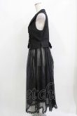 画像2: Lilith House（海外ロリータブランド） / Horrible Wonderland Suit Vest XL ブラック H-26-03-21-030-EL-TO-NS-ZH (2)