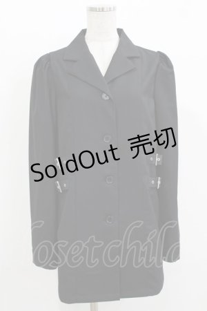 画像: Jamie エーエヌケー / ロングジャケット M ブラック H-26-03-21-031-LO-JA-NS-ZH