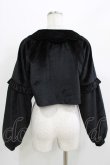 画像3: Mousita（海外ロリータブランド） / スカラップベロアボレロ 表記なし ブラック H-26-03-21-032-PU-TO-NS-ZH (3)