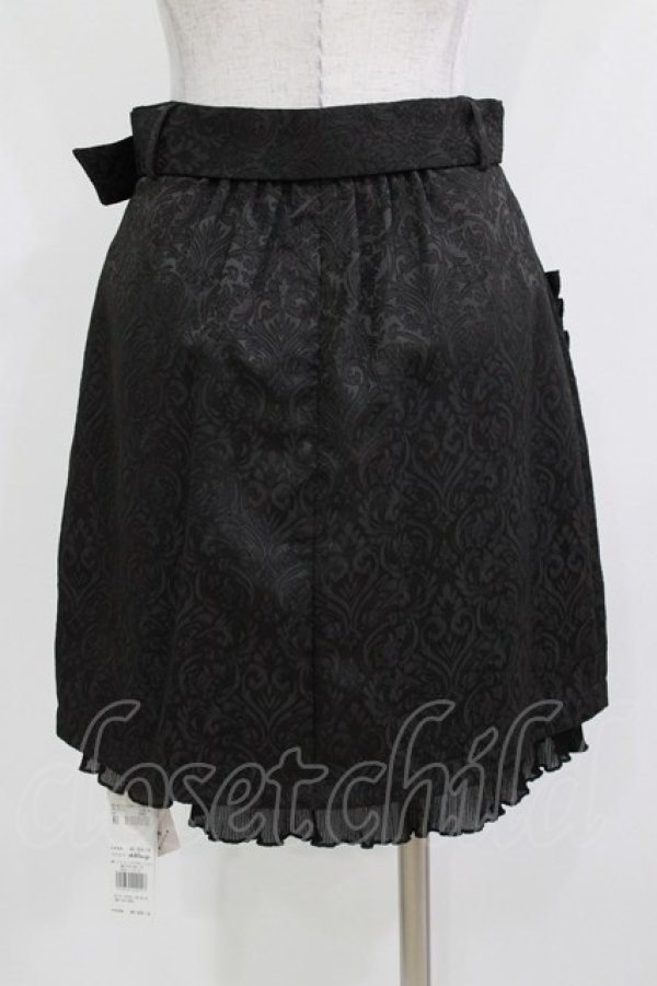 画像3: Ank Rouge / パールバックルベルトJQ台形スカート M ブラック H-26-03-21-036-CA-SK-NS-ZH (3)