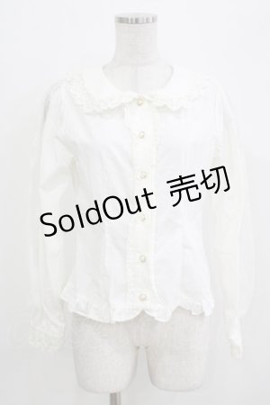 画像: BABY,THE STARS SHINE BRIGHT / Bouquet blancブラウス Free オフ H-26-03-21-038-BA-BL-NS-ZH
