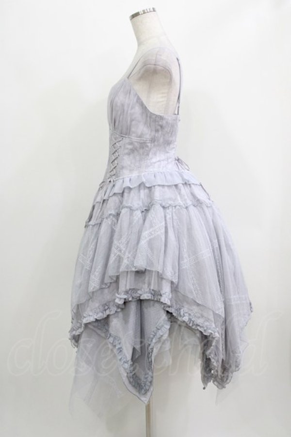 画像5: Secret Garden Lolita（海外ロリータブランド） / ジャンパースカートセット XL ブルー H-26-03-21-004-PU-OP-NS-ZH (5)