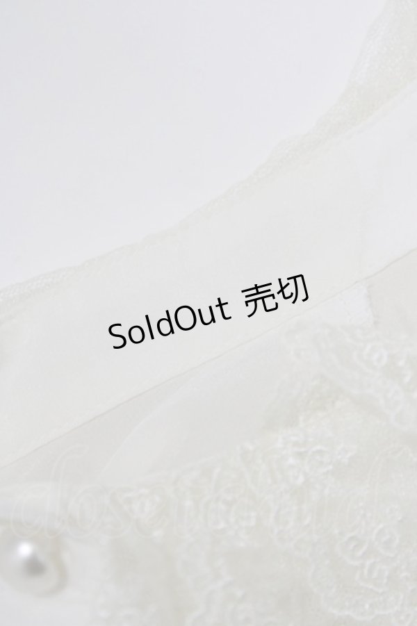 画像4: Innocent World / ホイップレース衿ブラウス L オフ H-26-03-21-039-IW-BL-NS-ZH (4)