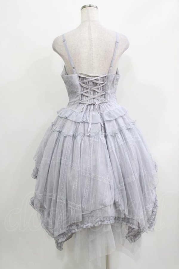 画像6: Secret Garden Lolita（海外ロリータブランド） / ジャンパースカートセット XL ブルー H-26-03-21-004-PU-OP-NS-ZH (6)