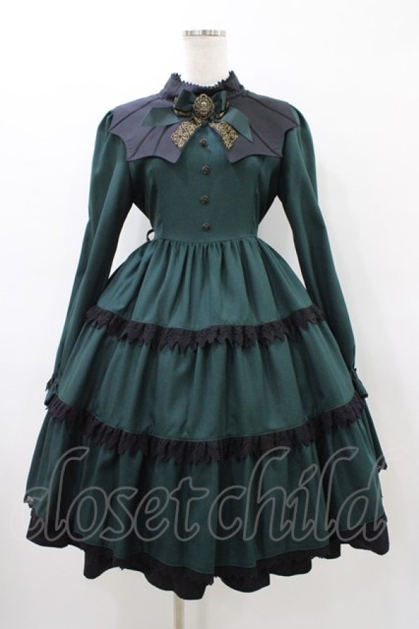 画像1: ALICE and the PIRATES / Vampire Dollワンピース Free グリーン H-26-03-21-1039-PA-OP-NS-ZH (1)