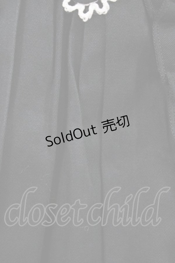 画像6: metamorphose / フロントあきフリルジャンパースカート サイズ1 ブラック H-26-03-21-1040-ME-OP-NS-ZH (6)