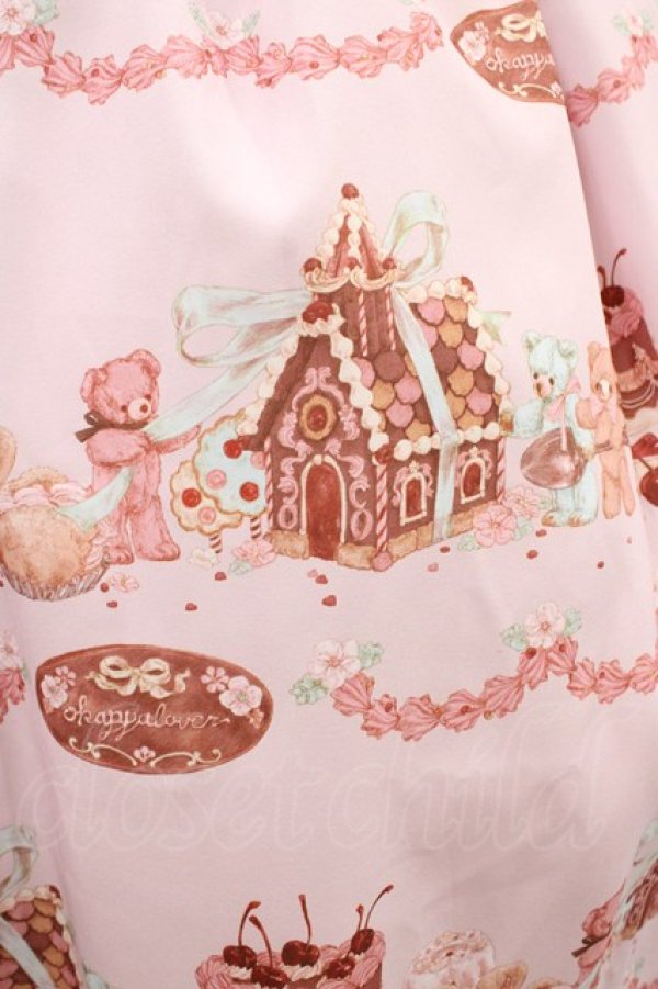 画像3: axes femme kawaii / お菓子の家柄ジャンスカ M ピンク H-26-03-21-1042-AX-OP-NS-ZH (3)