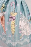 画像3: axes femme POETIQUE / レトロアンブレラタックスカート M ブルー H-26-03-21-1049-AX-SK-NS-ZH (3)