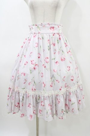 画像: mellfy memory / For you love Tulip スカート M ピンク H-26-03-21-1050-0-SK-NS-ZH