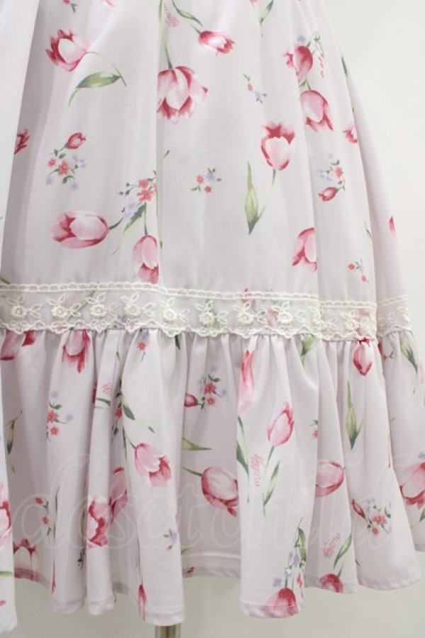 画像3: mellfy memory / For you love Tulip スカート M ピンク H-26-03-21-1050-0-SK-NS-ZH (3)