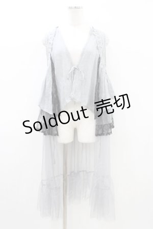 画像: axes femme / フェリーク風ジレ Free グレー H-26-03-21-1054-AX-TO-NS-ZH