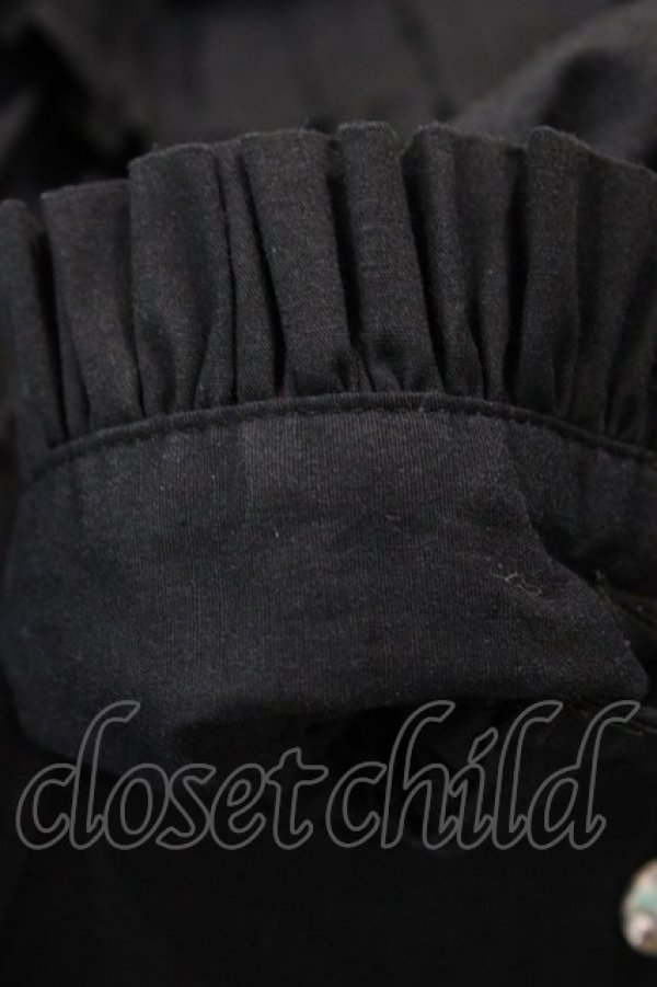 画像4: Nile Perch / フリルブラウス Free ブラック H-26-03-21-1055-LO-BL-NS-ZH (4)