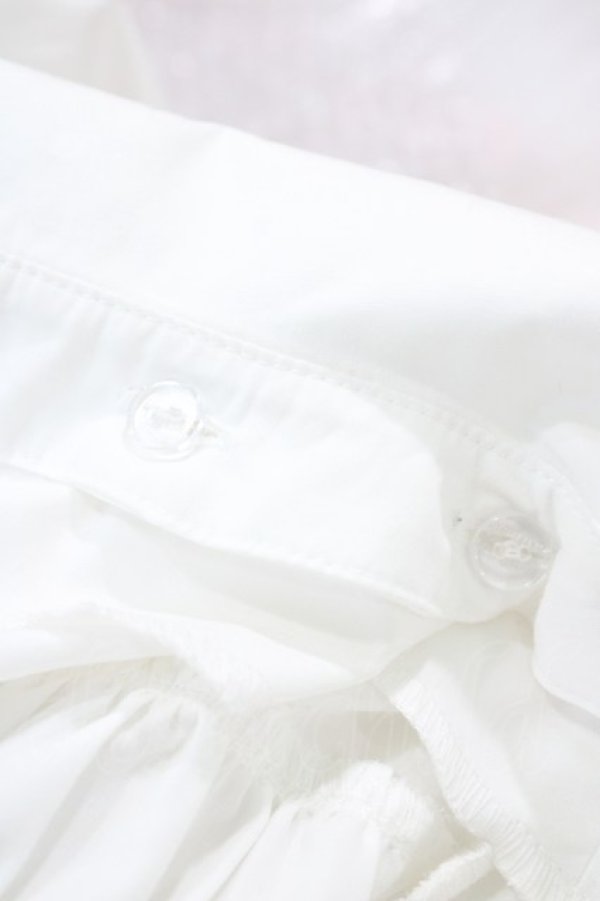 画像4: metamorphose / スクエアカラー2WAYブラウス サイズ1 白 H-26-03-21-1059-ME-BL-NS-ZH (4)