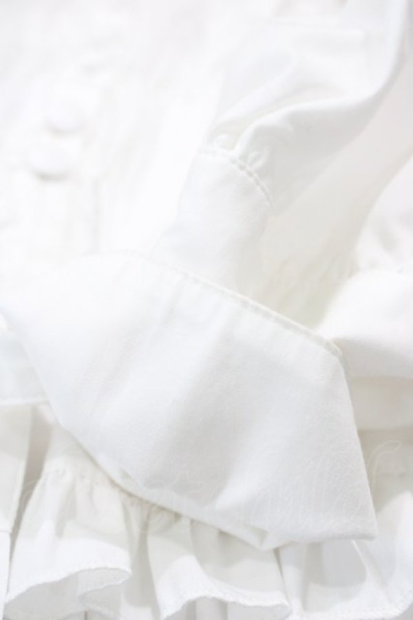 画像5: metamorphose / スクエアカラー2WAYブラウス サイズ1 白 H-26-03-21-1059-ME-BL-NS-ZH (5)