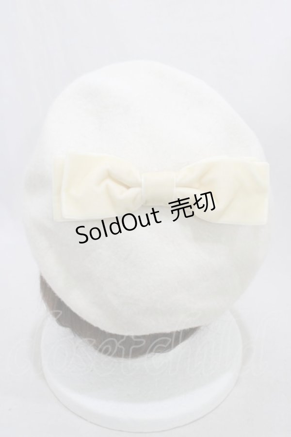 画像2: m petit by misako / サンリオキャラクターズコラボマイメロディベレー  白 H-26-03-21-1006-LO-AC-NS-ZH (2)