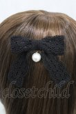 画像3: Angelic Pretty / Grace LaceリボンクリップSet  ブラック H-26-03-21-1010-AP-AC-NS-ZH (3)