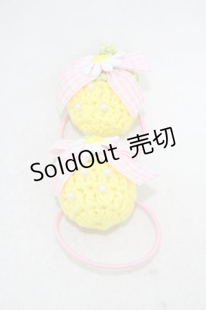 画像: Nile Perch / いちごヘアゴム  イエロー H-26-03-21-1015-LO-AC-NS-ZH