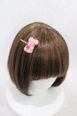 画像1: BABY,THE STARS SHINE BRIGHT / くみゃちゃんのLove Chocolateヘアピン  ピンク H-26-03-21-1016-BA-AC-NS-ZH (1)