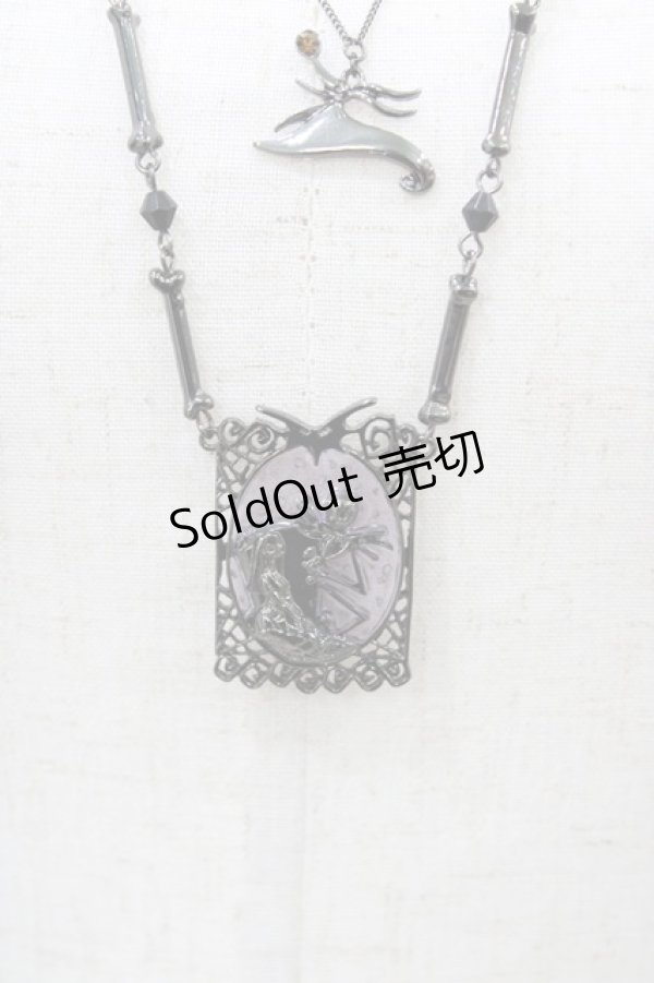 画像1: axes femme POETIQUE / ナイトメアー・ビフォア・クリスマス/ネックレス  シルバー H-26-03-21-1020-AX-AC-NS-ZH (1)