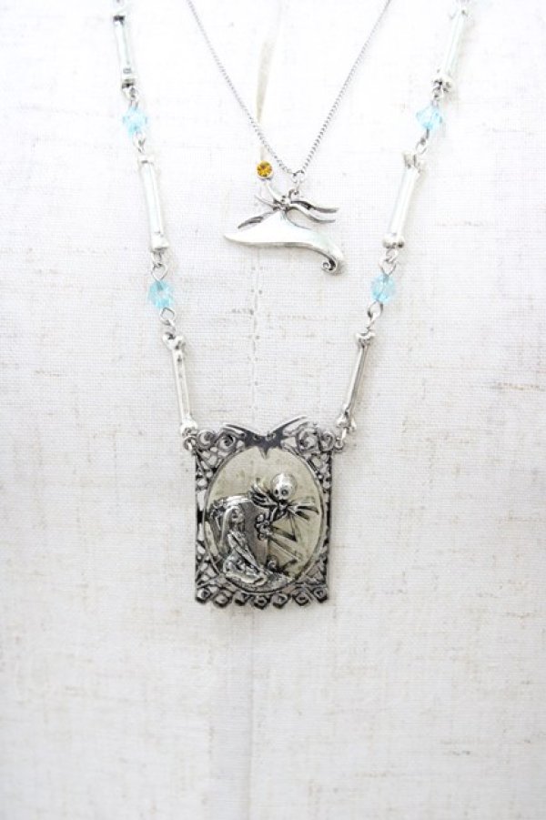 画像1: axes femme POETIQUE / ナイトメアー・ビフォア・クリスマス/ネックレス  シルバー H-26-03-21-1021-AX-AC-NS-ZH (1)