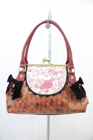 画像: BABY,THE STARS SHINE BRIGHT / Alice Red&Blackバッグ  ワイン H-26-03-21-1031-BA-ZA-NS-ZH