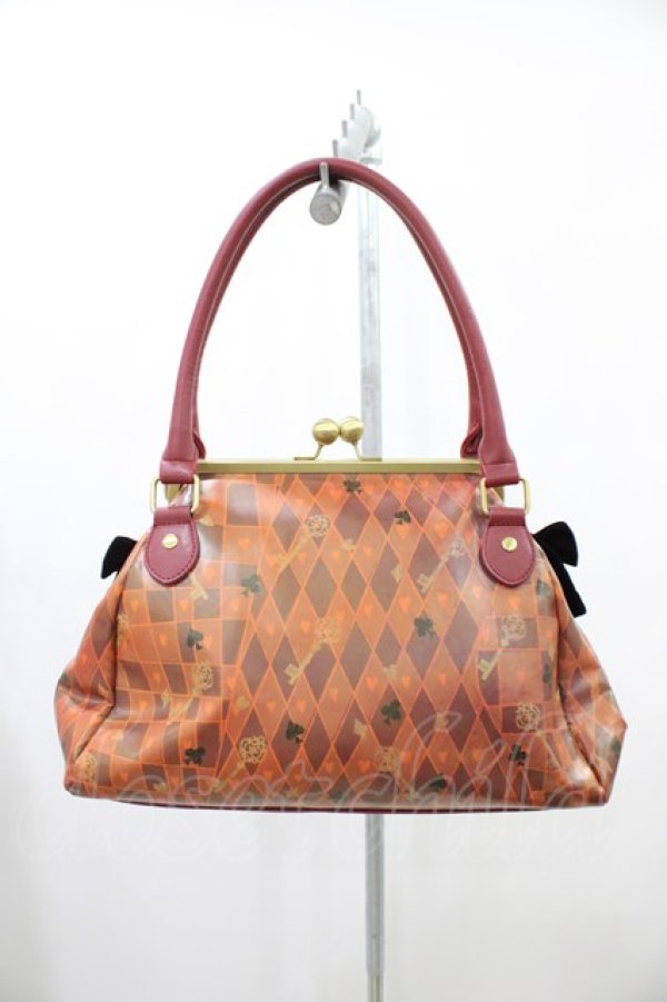 画像2: BABY,THE STARS SHINE BRIGHT / Alice Red&Blackバッグ  ワイン H-26-03-21-1031-BA-ZA-NS-ZH (2)