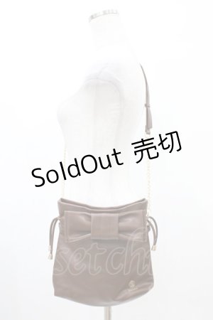 画像: m petit by misako / AMリボンキンチャクSLD  ブラウン H-26-03-21-1033-LO-BG-NS-ZH