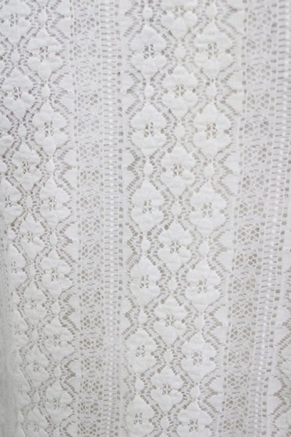 画像3: F&A / 5分袖ストライプレーストップス Free IVORY H-26-03-21-065-LO-TO-NS-ZH (3)