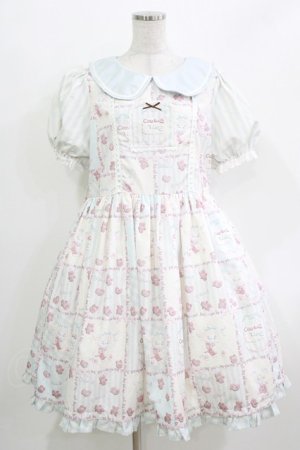 画像: GZYRZ（海外ロリータブランド） / ワンピース 2XL サックス H-26-03-21-006-PU-OP-NS-ZH