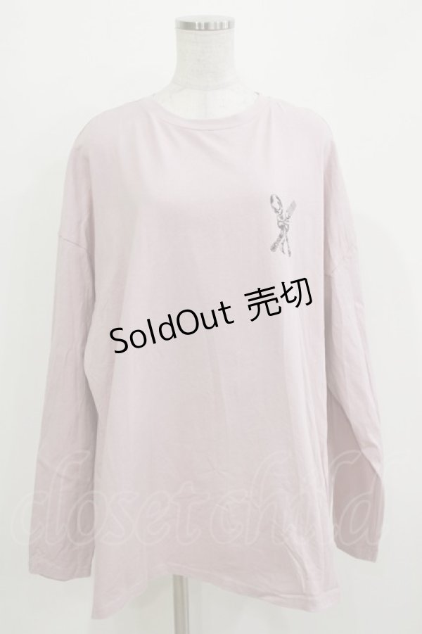 画像1: pium / pium melty berry オーバーサイズロングTシャツ Free ピンク H-26-03-21-069-0-TS-NS-ZH (1)