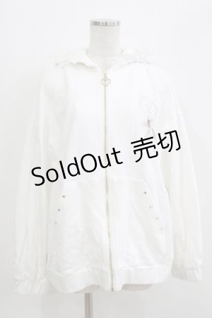 画像: Rojita / うさ耳ZIPパーカー Free オフ H-26-03-21-070-LO-TO-NS-ZH