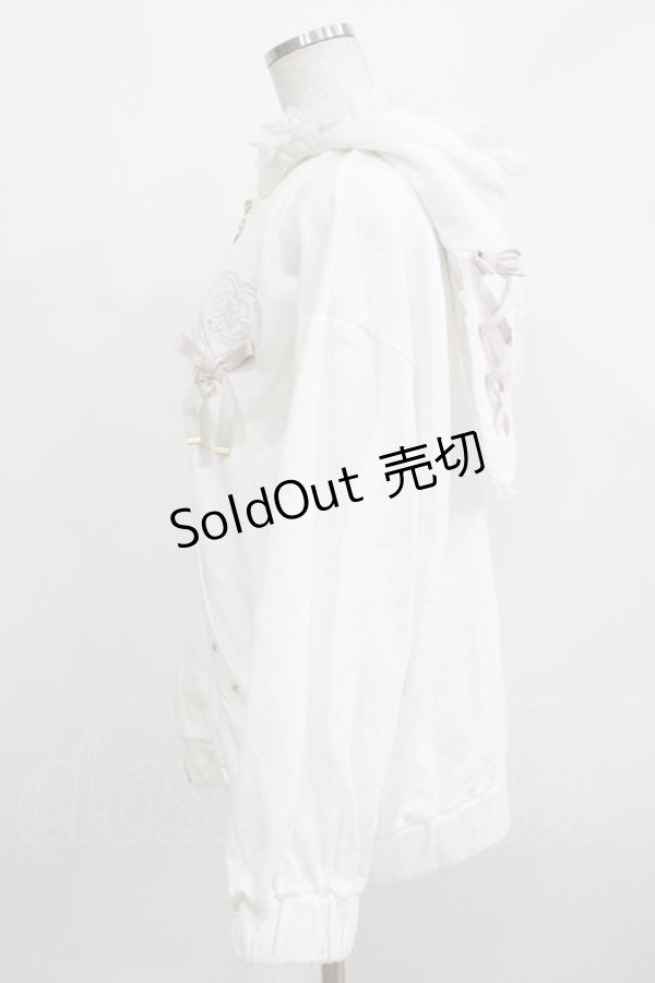 画像2: Rojita / うさ耳ZIPパーカー Free オフ H-26-03-21-070-LO-TO-NS-ZH (2)