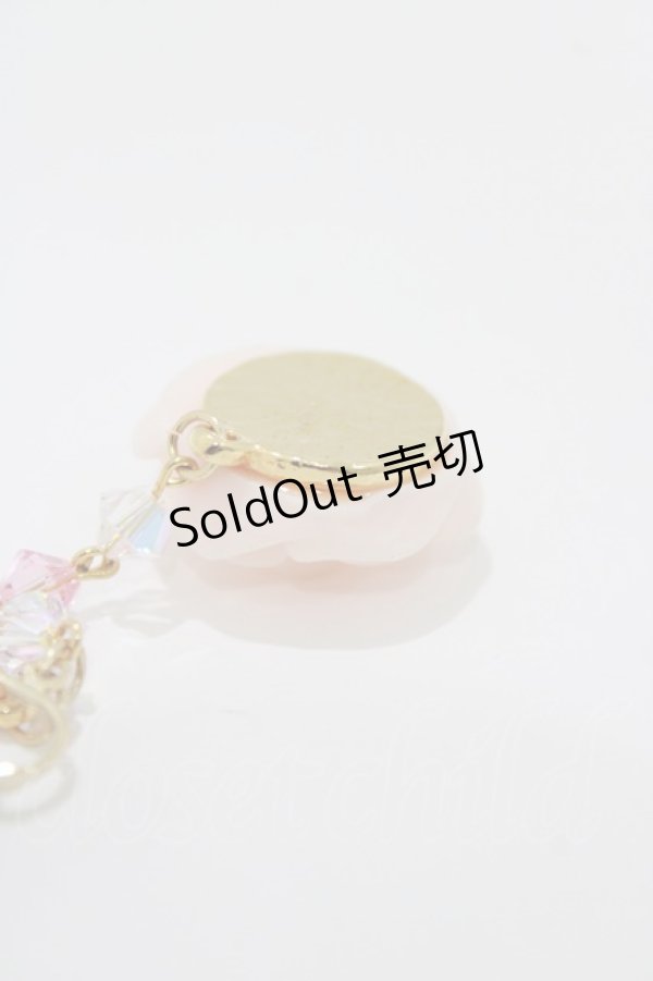 画像2: BABY,THE STARS SHINE BRIGHT / Rose Boudoirイヤリング  ピンク H-26-03-21-076-BA-AC-NS-ZH (2)