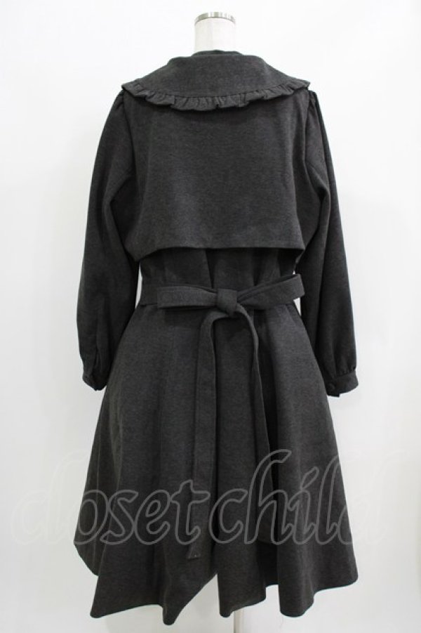 画像3: Sweetwood Lolita（海外ロリータブランド） / ロングコート 3XL グレー H-26-03-21-001-PU-CO-NS-ZH (3)