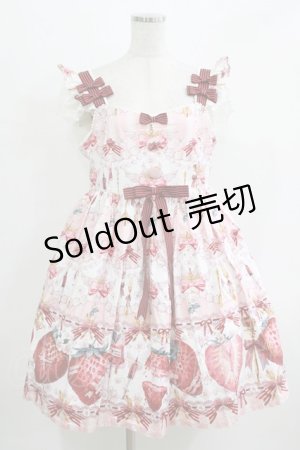 画像: 三千空相（海外ロリータブランド） / 草莓革命ジャンパースカート XL オフ H-26-03-21-007-PU-OP-NS-ZH