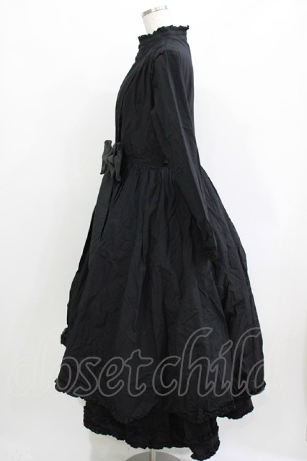 画像2: Bunny Witch（海外ロリータブランド） / ロングワンピース Free ブラック H-26-03-21-082-PU-OP-NS-ZH (2)