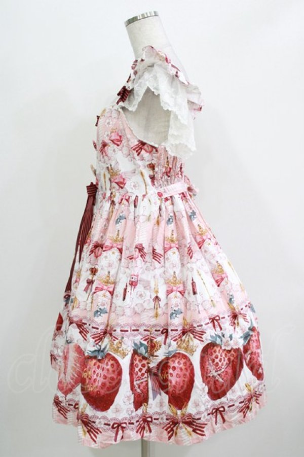 画像2: 三千空相（海外ロリータブランド） / 草莓革命ジャンパースカート XL オフ H-26-03-21-007-PU-OP-NS-ZH (2)