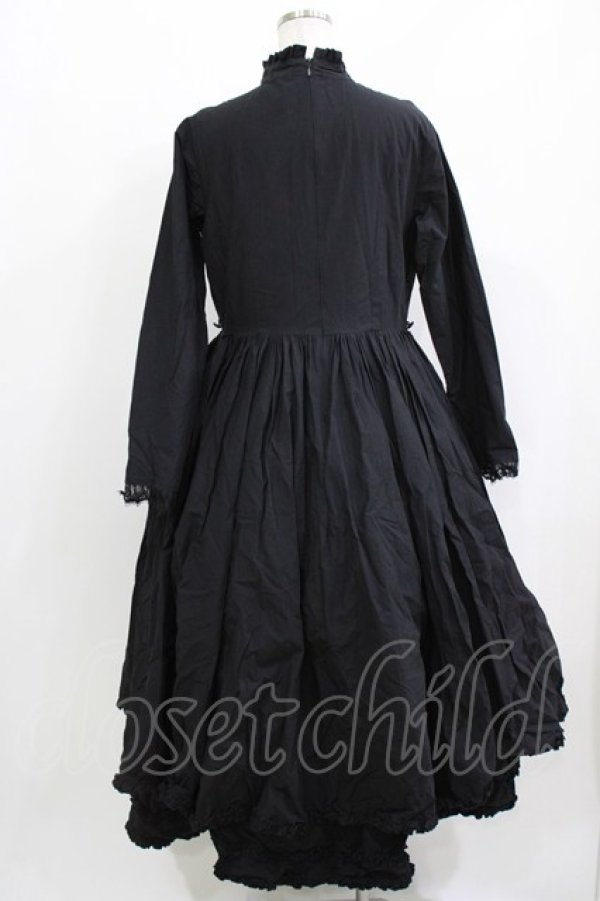 画像3: Bunny Witch（海外ロリータブランド） / ロングワンピース Free ブラック H-26-03-21-082-PU-OP-NS-ZH (3)