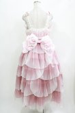 画像3: Elpress（海外ロリータブランド） / 人魚のウロコ ジャンパースカート 2 ピンク H-26-03-21-008-PU-OP-NS-ZH (3)