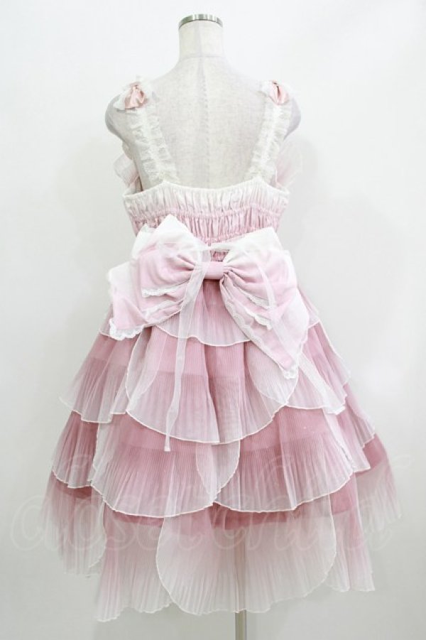画像6: Elpress（海外ロリータブランド） / 人魚のウロコ ジャンパースカート 2 ピンク H-26-03-21-008-PU-OP-NS-ZH (6)