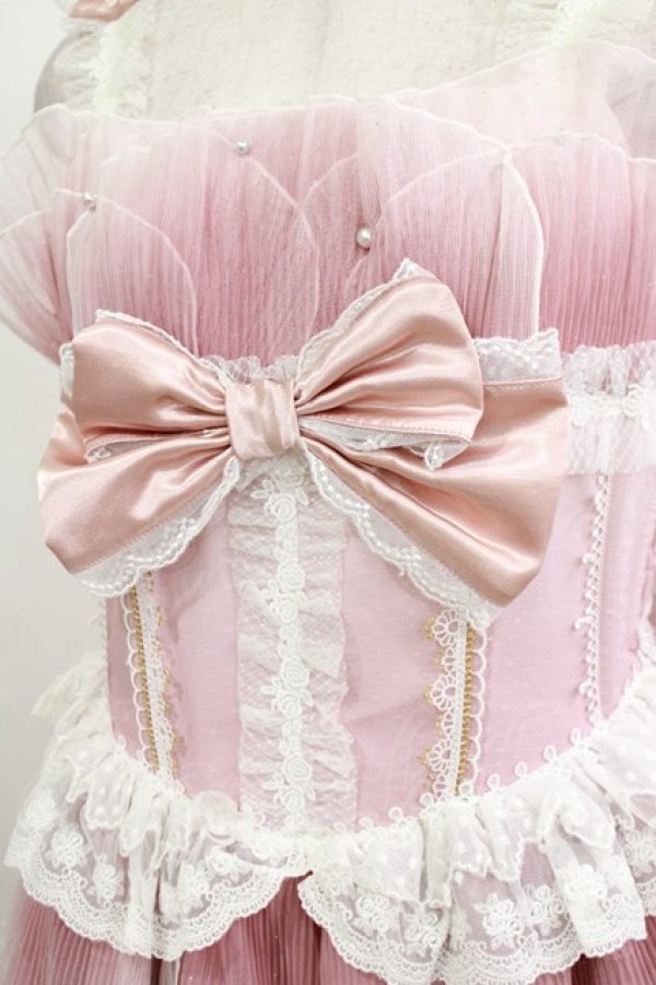 画像7: Elpress（海外ロリータブランド） / 人魚のウロコ ジャンパースカート 2 ピンク H-26-03-21-008-PU-OP-NS-ZH (7)