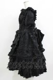 画像2: Lost Aqua（海外ロリータブランド） / Hybrid Moonlight Dollジャンパースカートセット ブラウスXXL/スカートXL ブラック H-26-03-21-010-PU-OP-NS-ZH (2)