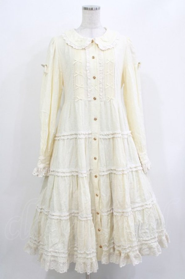画像1: DreamDoll（海外ロリータブランド） / ロングワンピース Free 生成り H-26-03-21-012-PU-OP-NS-ZH (1)