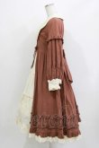 画像2: LilithEye（海外ロリータブランド） / ワンピース L ブラウン H-26-03-21-013-PU-OP-NS-ZH (2)
